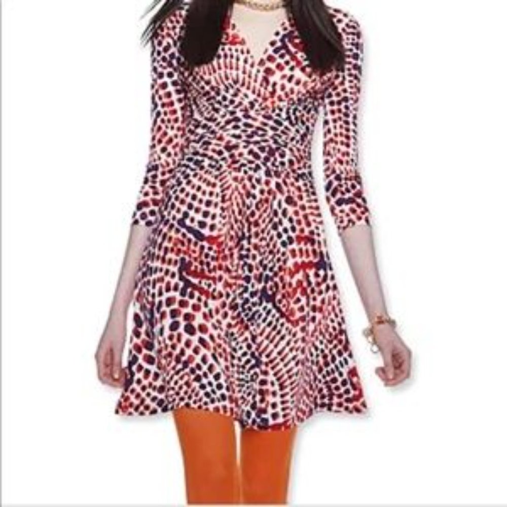 Banana Republic Issa London Collection Faux Wrap Dress XL